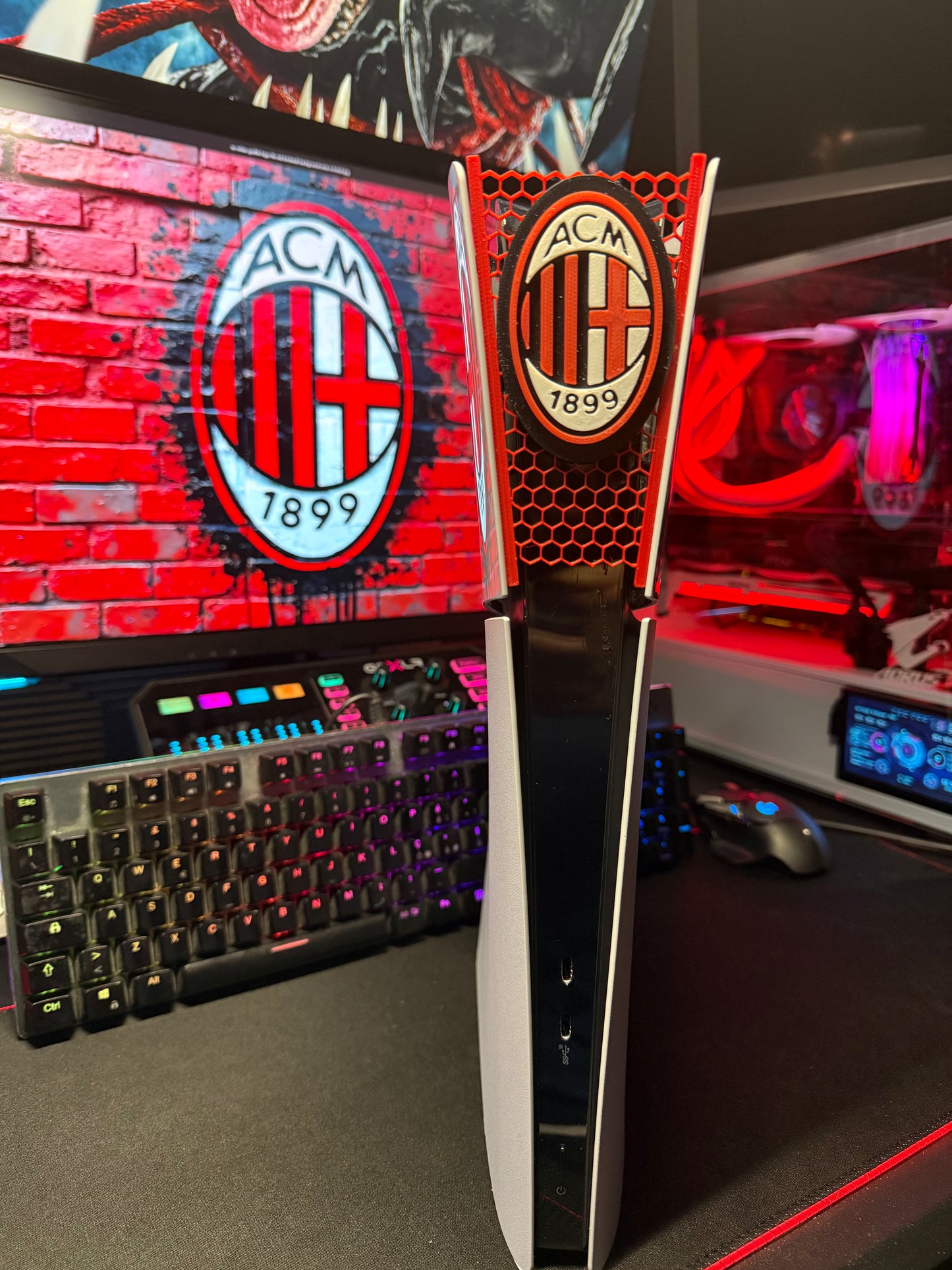 Skin Ps5 AC Milan Devil