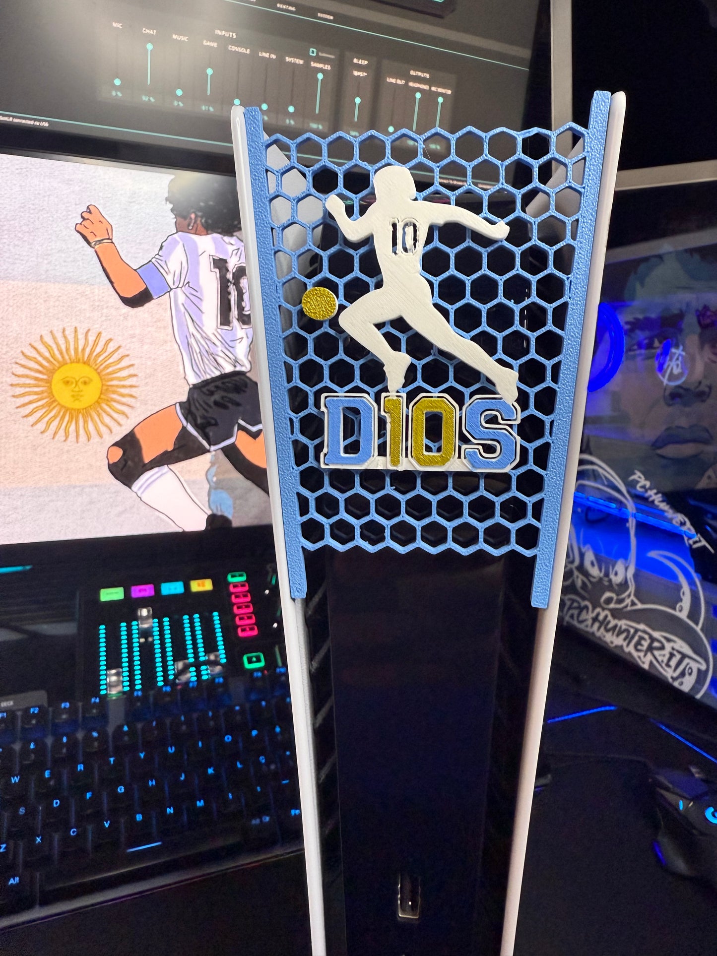 Skin Ps5 Maradona D10S GOLD