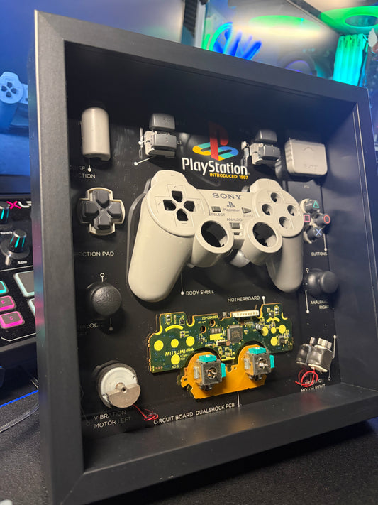 Controller Ps1 Sony 1997 - Shadow Box