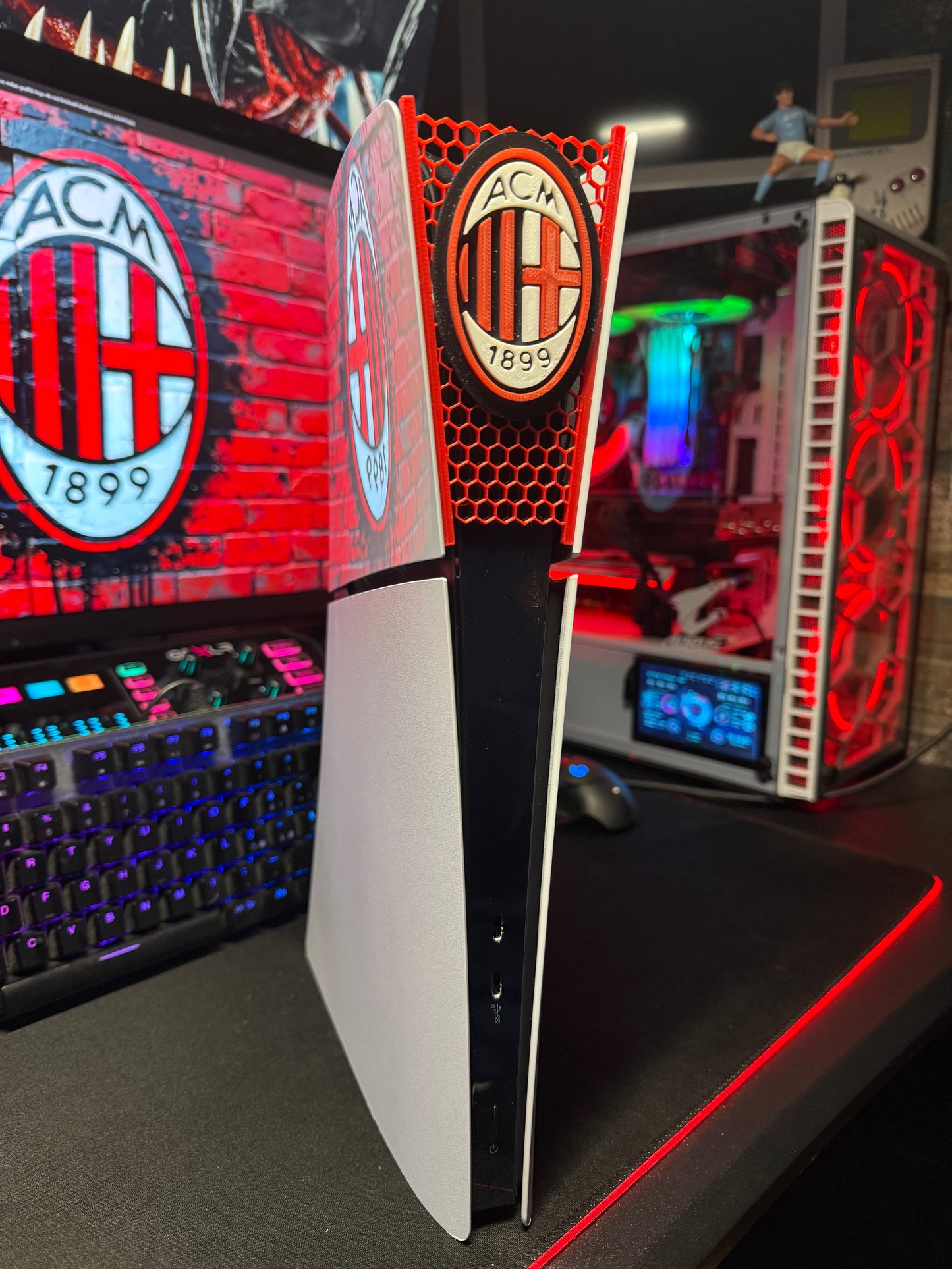 Skin Ps5 AC Milan Devil