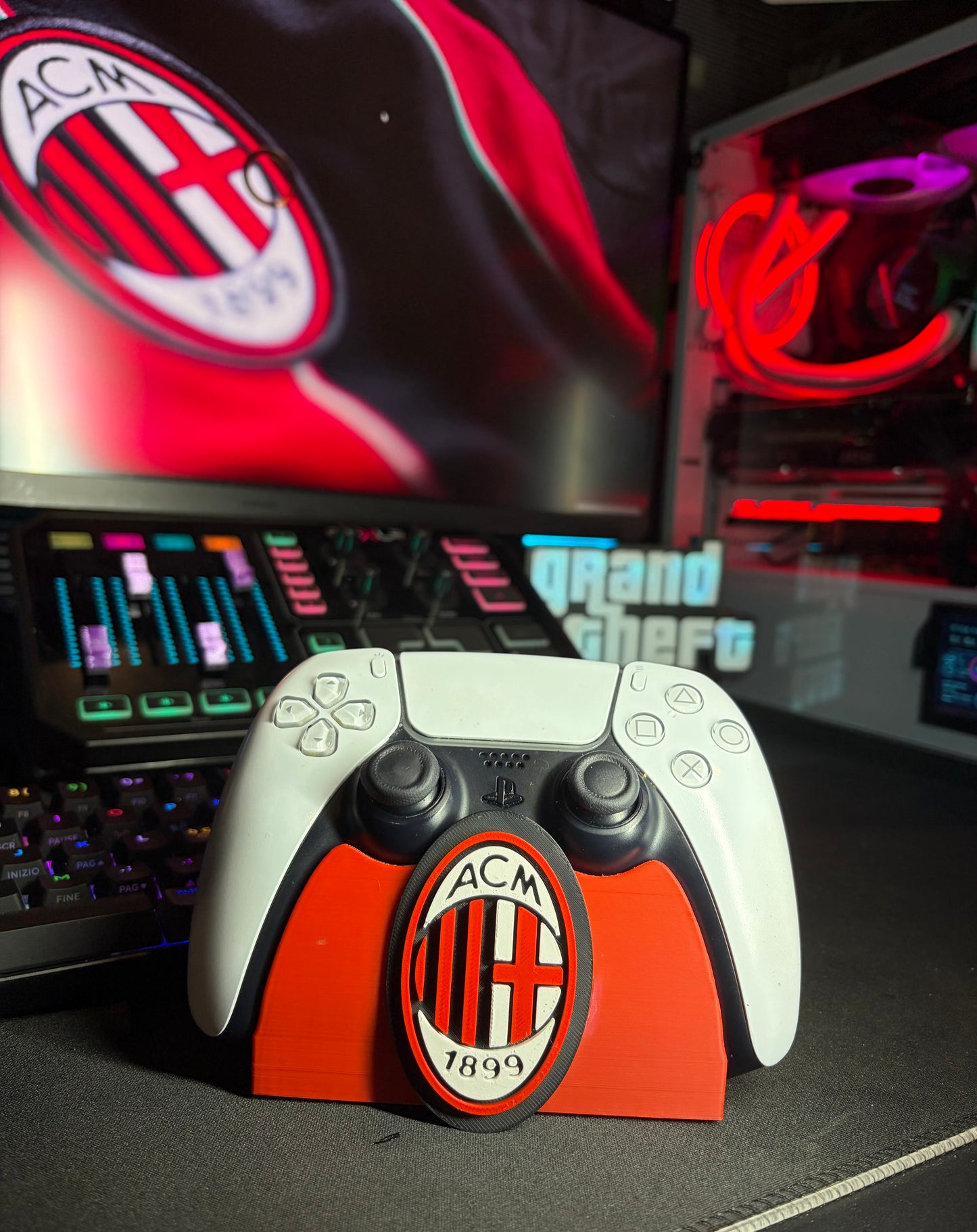Supporto Joystick Playstation 5 AC Milan
