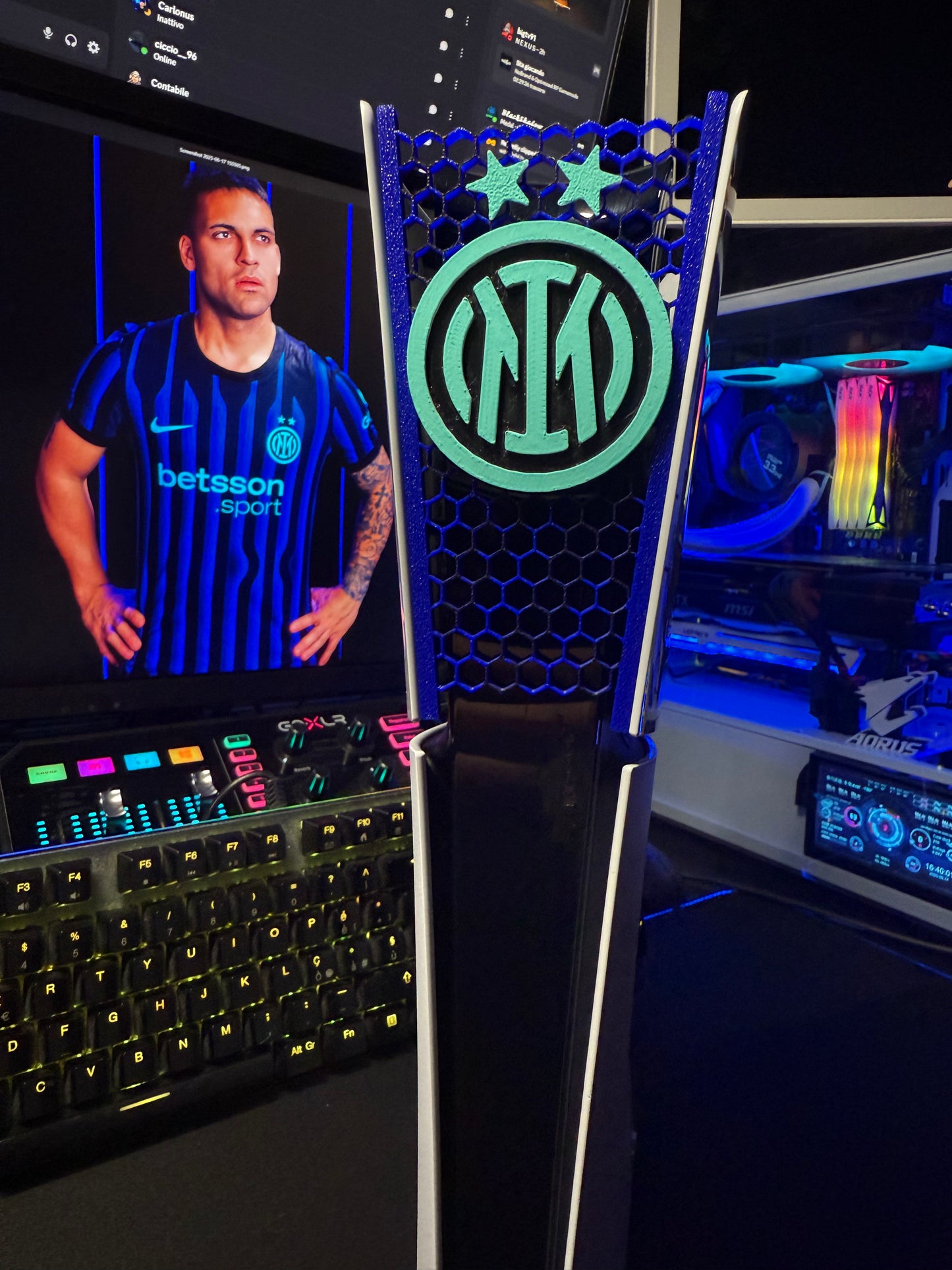 Skin Ps5 FC Inter Home Kit 25/26