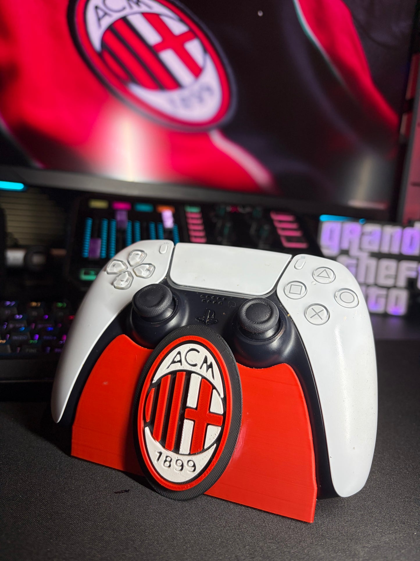 Supporto Joystick  Playstation 5 AC Milan