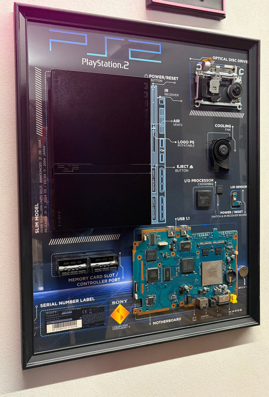 Ps2 Slim Sony - Shadow Box