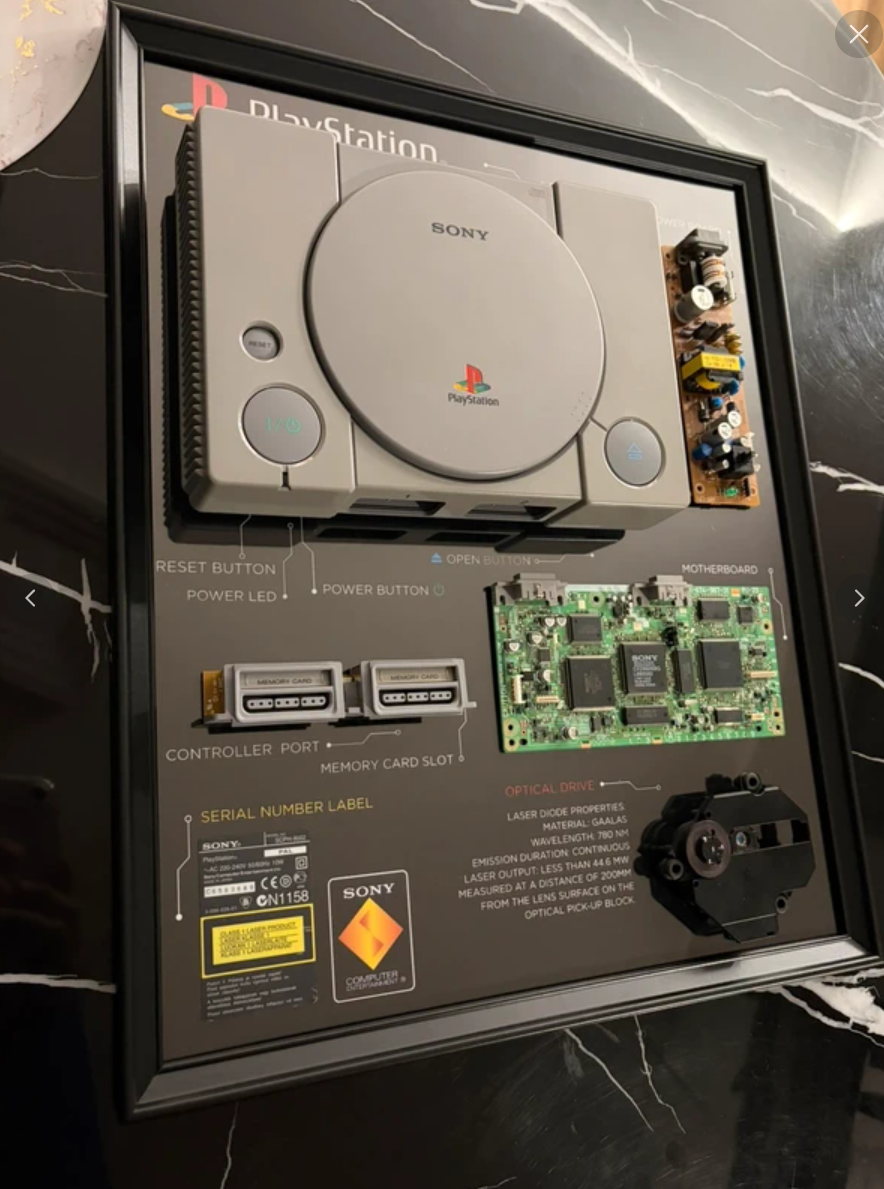 Ps1 Sony - Shadow Box